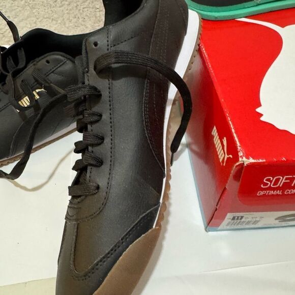 Puma Mens Turino FSL 372861-08 Black Casual Shoes Sneakers Size 11 - Picture 10 of 14